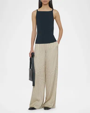 Joseph Square-Neck Viscose Knit Tank | Thumbnail 5