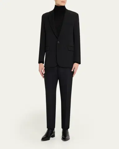Christian Louboutin Men's Pelvis Leather Oxford Shoes | Thumbnail 3