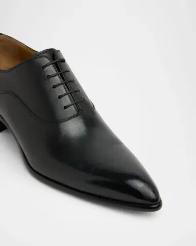 Christian Louboutin Men's Pelvis Leather Oxford Shoes | Thumbnail 5