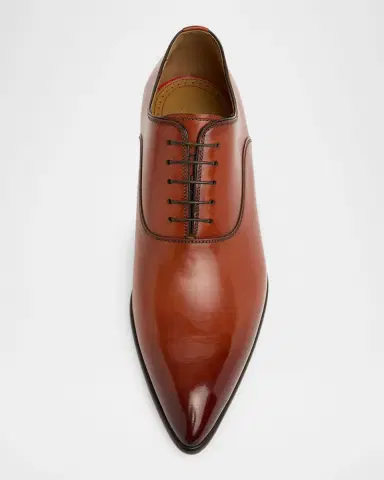 Christian Louboutin Men's Pelvis Leather Oxford Shoes | Thumbnail 6 Christian Louboutin Men's Pelvis Leather Oxford Shoes | Thumbnail 6