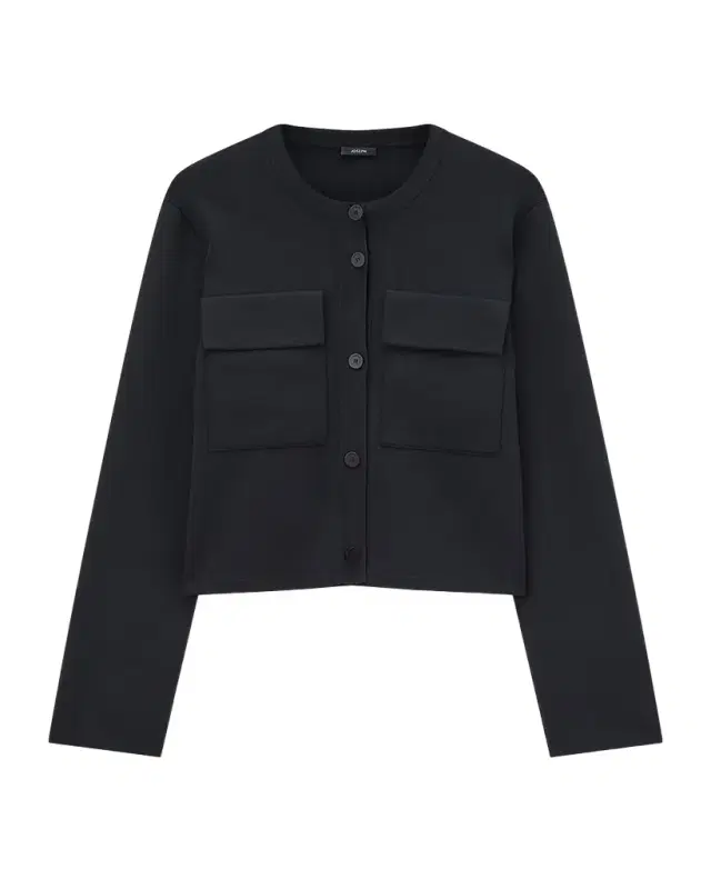 Viscose Knit Stretch Cardigan Jacket