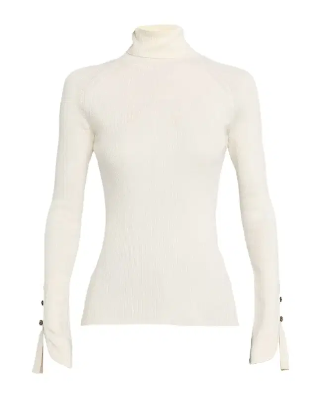 Belle Ribbed Silk Cashmere Turtleneck