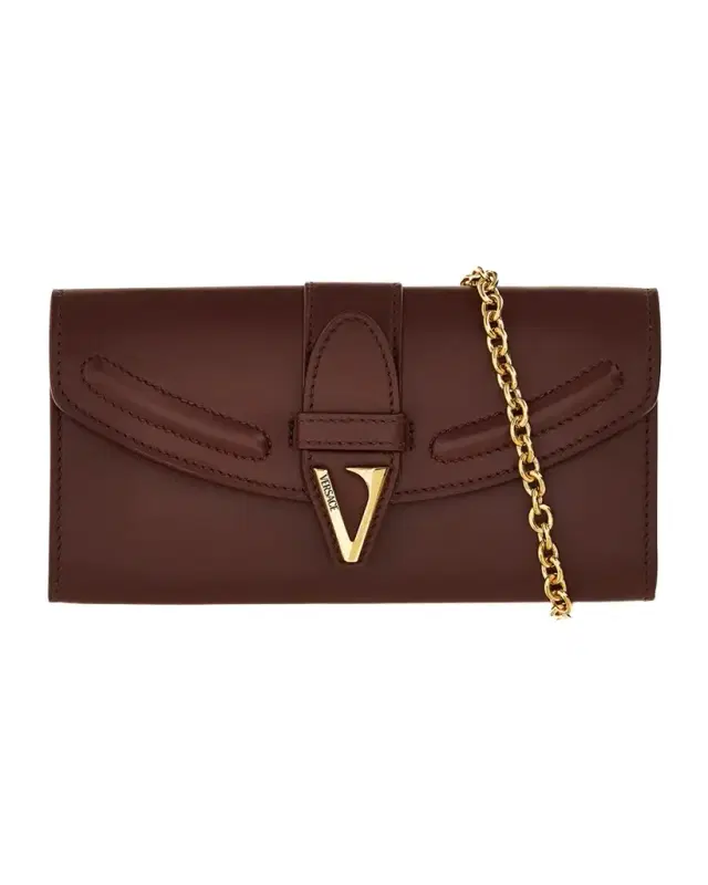Virtus Leather Wallet on Chain