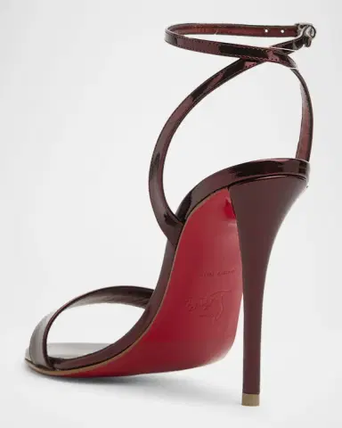 Christian Louboutin 100mm Miss Z Patent Leather Sandals | Thumbnail 2