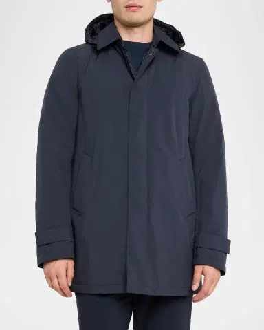 HERNO Men's Parka w/ Removable Hood | Thumbnail 4 HERNO Men's Parka w/ Removable Hood | Thumbnail 4