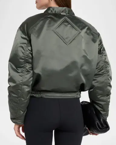 Canada Goose Jade Down Satin Bomber Jacket | Thumbnail 11