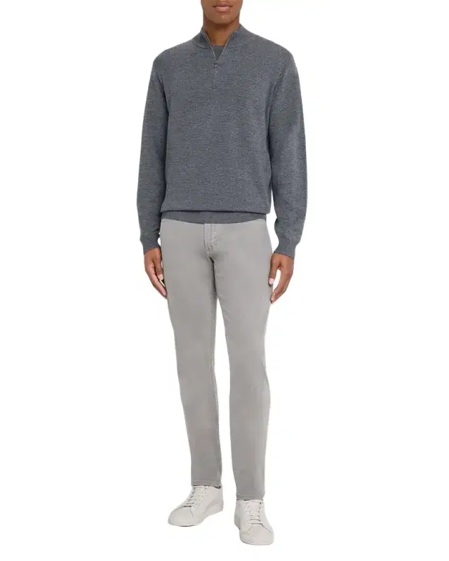 Men 's Keene Merino Quarter-Zip Sweater