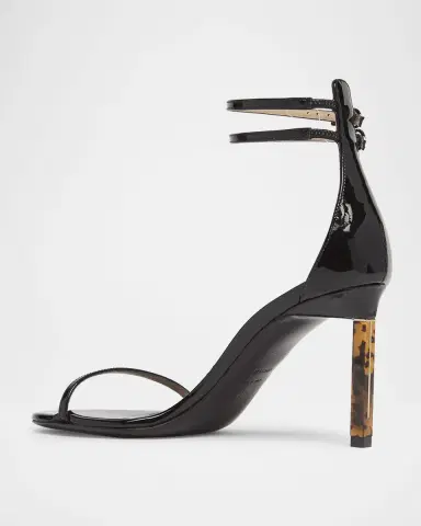 Tom Ford Patent Leather Double Ankle Strap Sandals | Thumbnail 3 Tom Ford Patent Leather Double Ankle Strap Sandals | Thumbnail 3