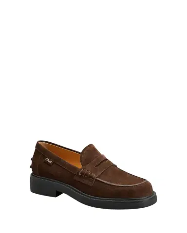 Tod's Gomma Suede Penny Loafers | Thumbnail 1 Tod's Gomma Suede Penny Loafers | Thumbnail 1