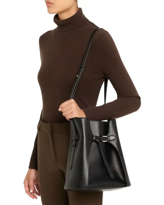 The Ralph Calfskin Bucket Bag