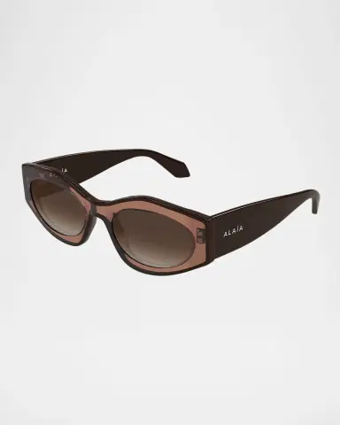 Alaïa Acetate Cat-Eye Sunglasses | Thumbnail 2 Alaïa Acetate Cat-Eye Sunglasses | Thumbnail 2