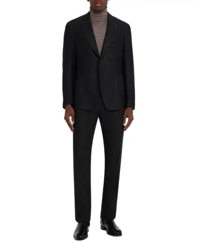 Isaia Men's Woven Textured Blazer | Thumbnail 1 Isaia Men's Woven Textured Blazer | Thumbnail 1