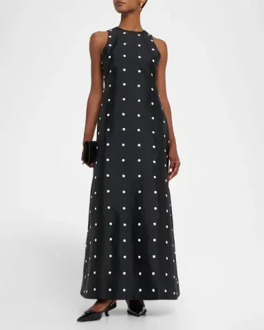 LOVEBIRDS Bennet Floral Sequined Sleeveless Maxi Dress | Thumbnail 2 LOVEBIRDS Bennet Floral Sequined Sleeveless Maxi Dress | Thumbnail 2