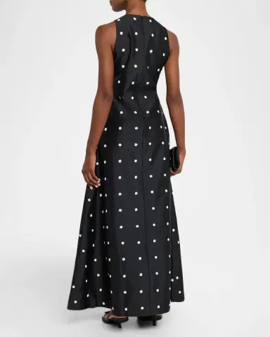 LOVEBIRDS Bennet Floral Sequined Sleeveless Maxi Dress | Thumbnail 3 LOVEBIRDS Bennet Floral Sequined Sleeveless Maxi Dress | Thumbnail 3