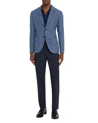 Sartorio Men's Wool and Silk Houndstooth Sport Coat | Thumbnail 1 Sartorio Men's Wool and Silk Houndstooth Sport Coat | Thumbnail 1