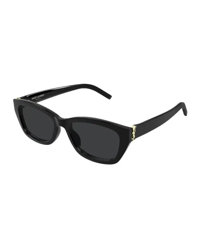 Saint Laurent YSL 55mm Rectangular Acetate Sunglasses