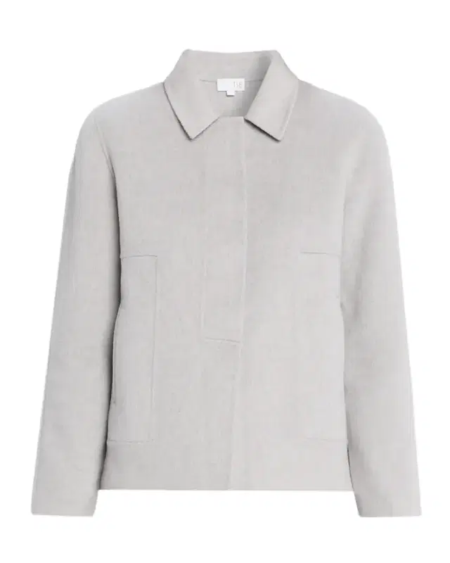 Double-Faced Cashmere Short Jacket