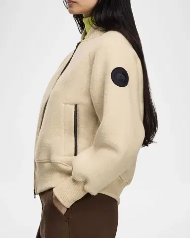 Canada Goose Sierra Fleece Bomber Jacket | Thumbnail 4 Canada Goose Sierra Fleece Bomber Jacket | Thumbnail 4