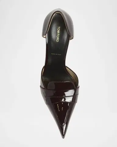 Tom Ford Eva Patent Leather Loafer d 'Orsay Pumps | Thumbnail 5 Tom Ford Eva Patent Leather Loafer d 'Orsay Pumps | Thumbnail 5