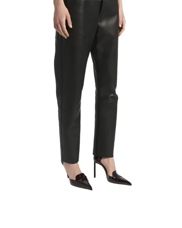 TOM FORD Eva Patent Leather Loafer d 'Orsay Pumps