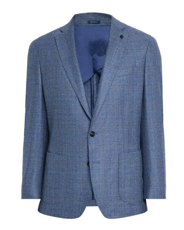 Men's Delrose Windowpane Soft Sport Coat
