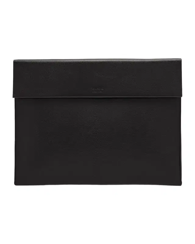 Men 's Full-Grain Leather Portfolio Pouch