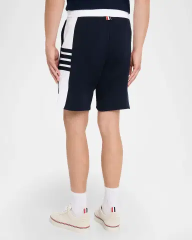 Thom Browne Men's Cotton 4-Bar Sweat Shorts | Thumbnail 2