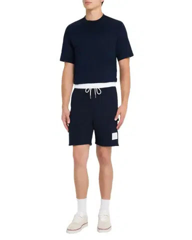 Thom Browne Men's Cotton 4-Bar Sweat Shorts | Thumbnail 1