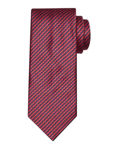 Brioni Men's Woven Stripe Silk Tie | Thumbnail 1