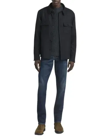 Tom Ford Men's Wool and Silk Double Pocket Jacket | Thumbnail 1