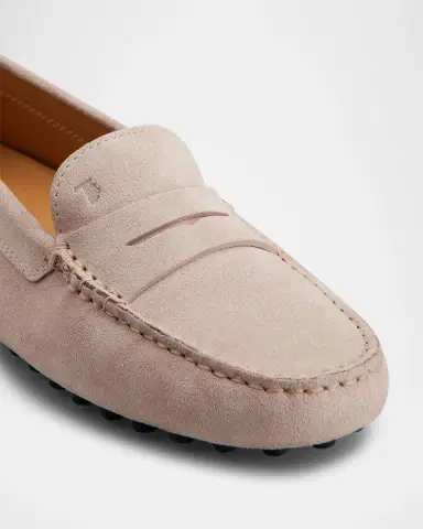 Tod's Gommino Suede Penny Driving Shoes | Thumbnail 3