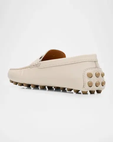 Tod 's Gommino Macro Leather Drivers | Thumbnail 3
