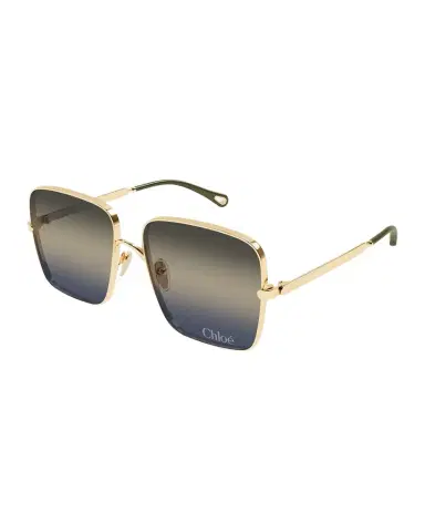 Chloé Aly 55mm Metal Square Sunglasses | Thumbnail 1
