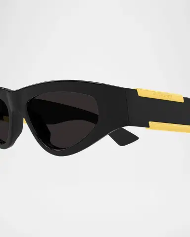 Bottega Veneta Dash Acetate Cat-Eye Sunglasses | Thumbnail 2