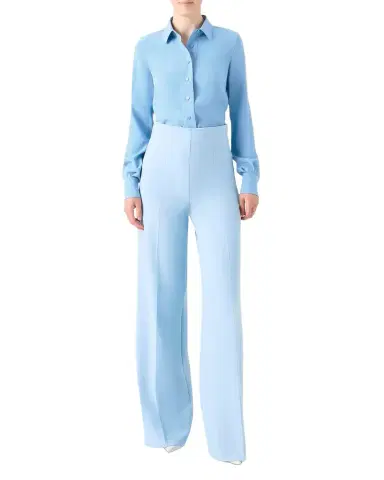 Akris Silk Crepe Button-Down Shirt | Thumbnail 1