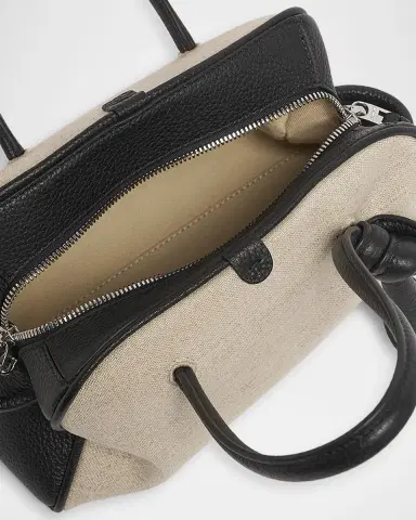 Jacquemus Le Petit Turismo Two-Tone Top Handle Bowling Bag | Thumbnail 4 Jacquemus Le Petit Turismo Two-Tone Top Handle Bowling Bag | Thumbnail 4