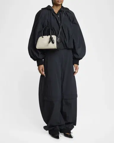 Jacquemus Le Petit Turismo Two-Tone Top Handle Bowling Bag | Thumbnail 5 Jacquemus Le Petit Turismo Two-Tone Top Handle Bowling Bag | Thumbnail 5
