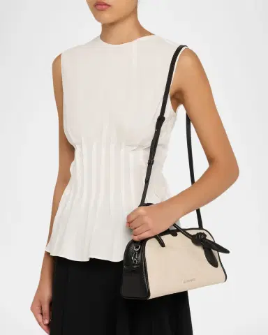Jacquemus Le Petit Turismo Two-Tone Top Handle Bowling Bag | Thumbnail 7 Jacquemus Le Petit Turismo Two-Tone Top Handle Bowling Bag | Thumbnail 7