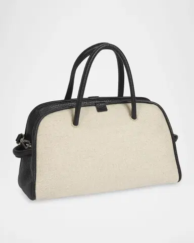 Jacquemus Le Petit Turismo Two-Tone Top Handle Bowling Bag | Thumbnail 8 Jacquemus Le Petit Turismo Two-Tone Top Handle Bowling Bag | Thumbnail 8