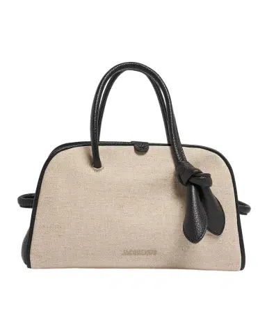 Jacquemus Le Petit Turismo Two-Tone Top Handle Bowling Bag | Thumbnail 1 Jacquemus Le Petit Turismo Two-Tone Top Handle Bowling Bag | Thumbnail 1