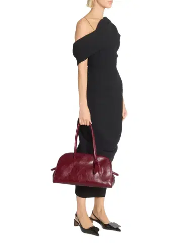 Jacquemus Le Turismo Leather Shoulder Bowling Bag | Thumbnail 1