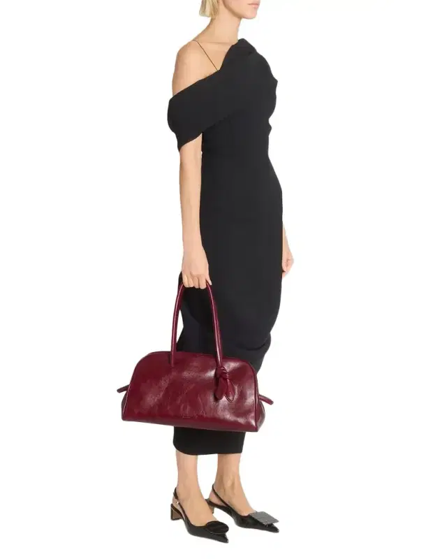 Le Turismo Leather Shoulder Bowling Bag