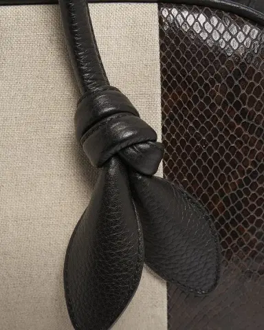 Jacquemus Le Turismo Snakeskin Top Handle Bowling Bag | Thumbnail 5 Jacquemus Le Turismo Snakeskin Top Handle Bowling Bag | Thumbnail 5