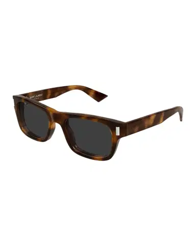 Saint Laurent Men's SL 83-002 Plastic Rectangle Sunglasses | Thumbnail 1