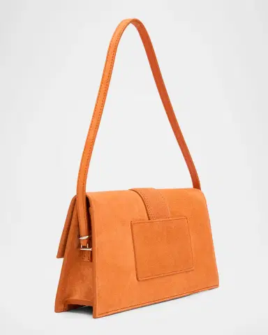 Jacquemus Le Bambino Long Suede Shoulder Bag | Thumbnail 2 Jacquemus Le Bambino Long Suede Shoulder Bag | Thumbnail 2