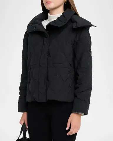 Canada Goose Claremont Hooded Down Bomber Jacket | Thumbnail 3 Canada Goose Claremont Hooded Down Bomber Jacket | Thumbnail 3