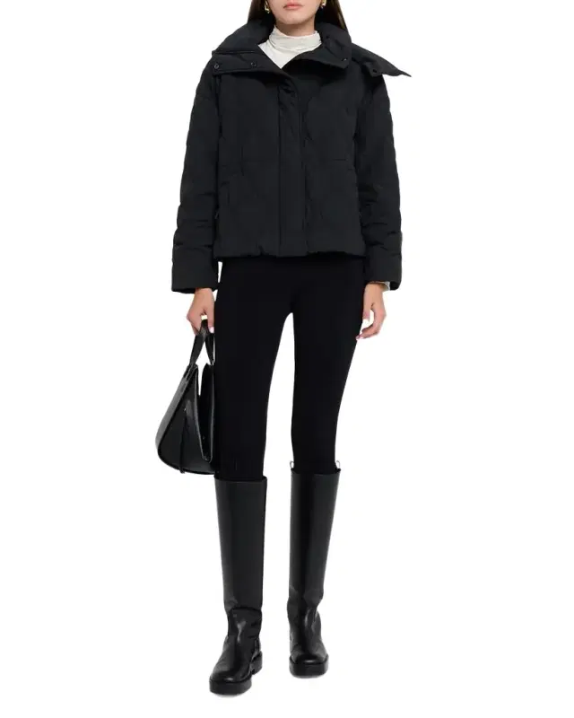 Claremont Hooded Down Bomber Jacket