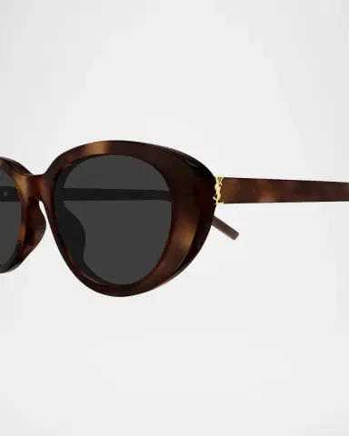 Saint Laurent 55mm Acetate Cat-Eye Sunglasses | Thumbnail 2