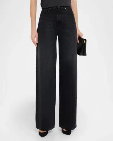 Brandon Maxwell Callan Wide-Leg Jeans | Thumbnail 3 Brandon Maxwell Callan Wide-Leg Jeans | Thumbnail 3