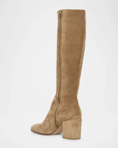 Gianvito Rossi Joelle Suede Knee Boots | Thumbnail 3